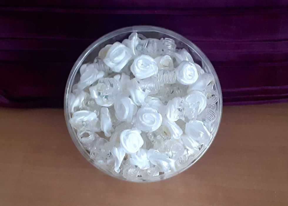 Lampa UV - tipsy - różyczki