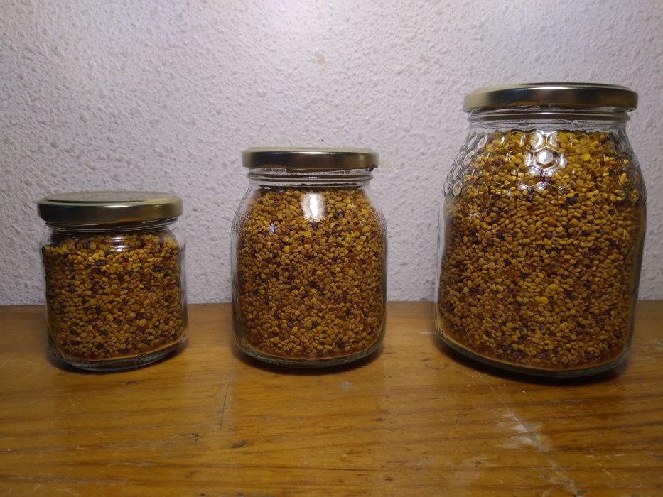 Mel, Pólen, Favo de mel e Cera de Abelha