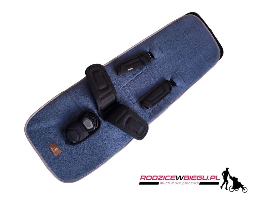 Wkładka merino Simple Wool przyczepka rowerowa wozek Thule Qeridoo Bur