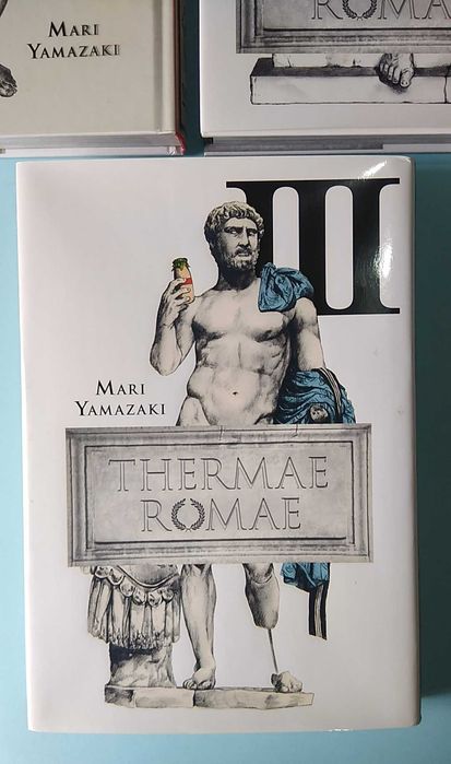 Thermae Romae - Mari Yamazaki - completa em inglês 3 volumes capa dura