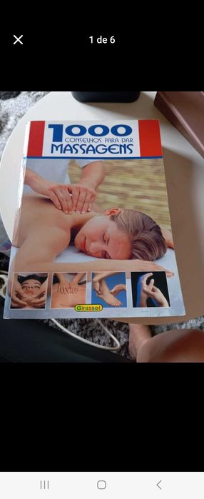 Massagens,  livro iniciação aprendizagem