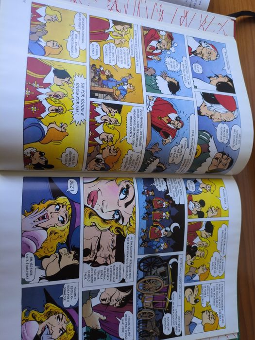 Mickey na Época dos Três Mosqueteiros Disney em Banda Desenhada