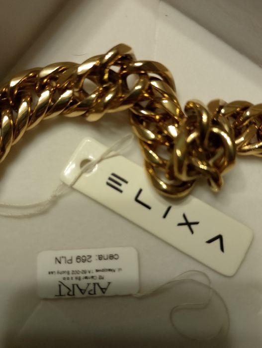Elixa Apart. Gruby naszyjnik, łańcuch, pancerka. Nowy