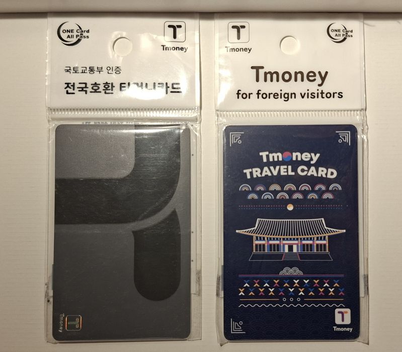 Karta miejska Tmoney, Korea Południowa, Seul