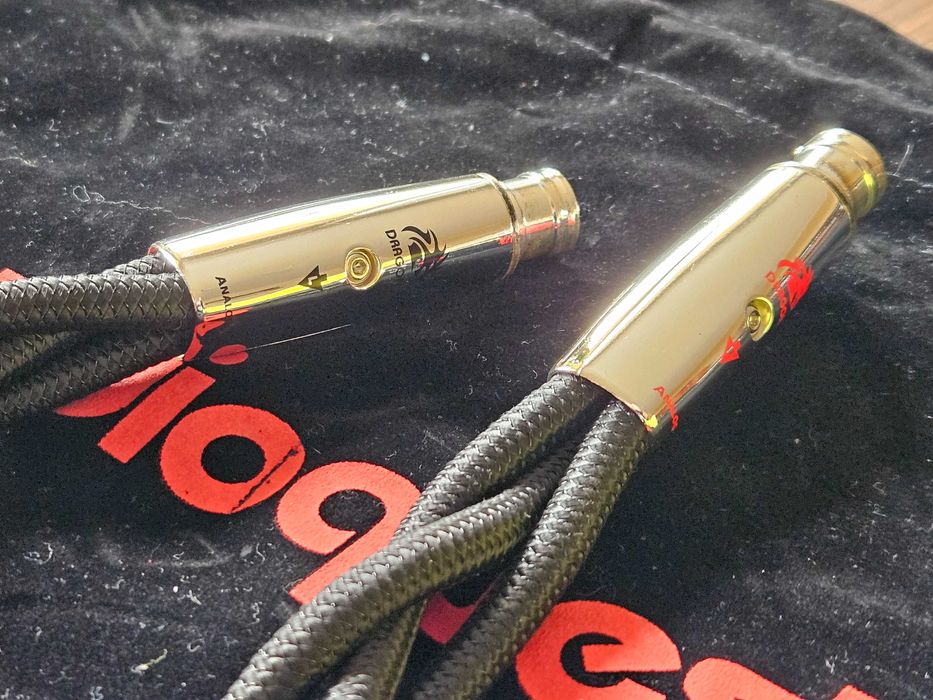 Interkonekt XLR 1m – replika AudioQuest Dragon (Hi-End)