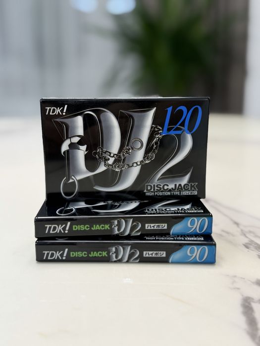 TDK DISC JACK DJ2 — нові запечатані аудіо касети з Японії ‼️