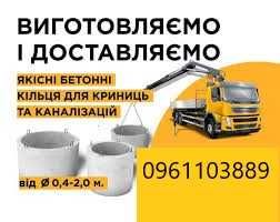 Cептики під ключ бетонні круги кільця послуги екскаватор маніпулятор