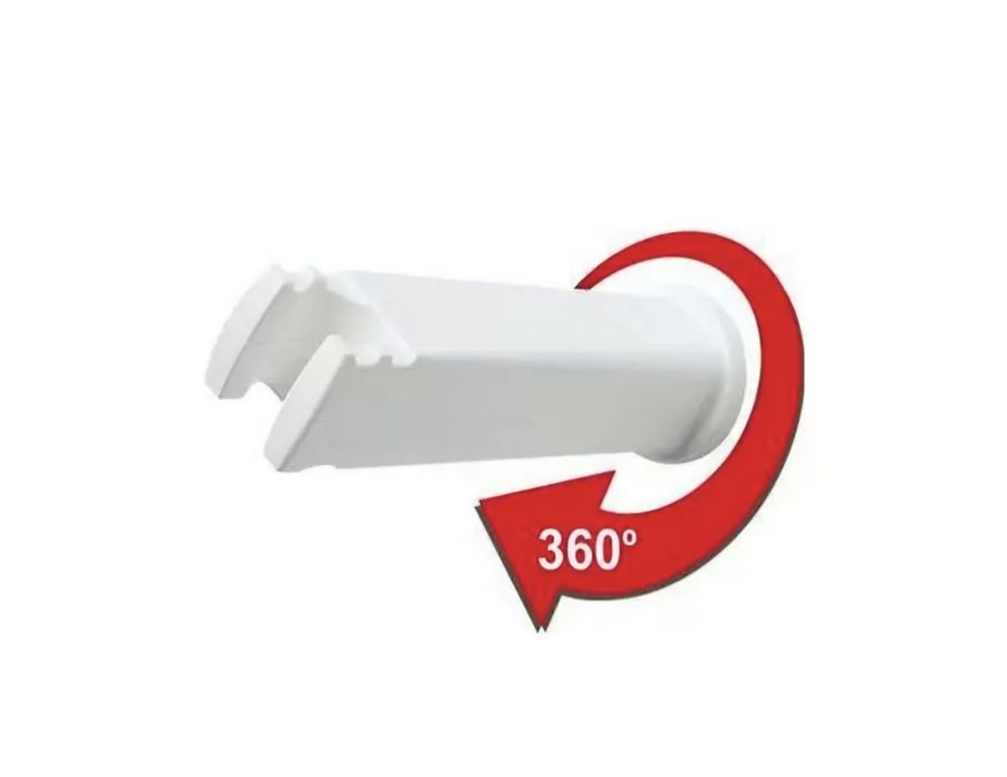 Suporte de parede para bicicletas 'COOL BIKE RACK', cor branca