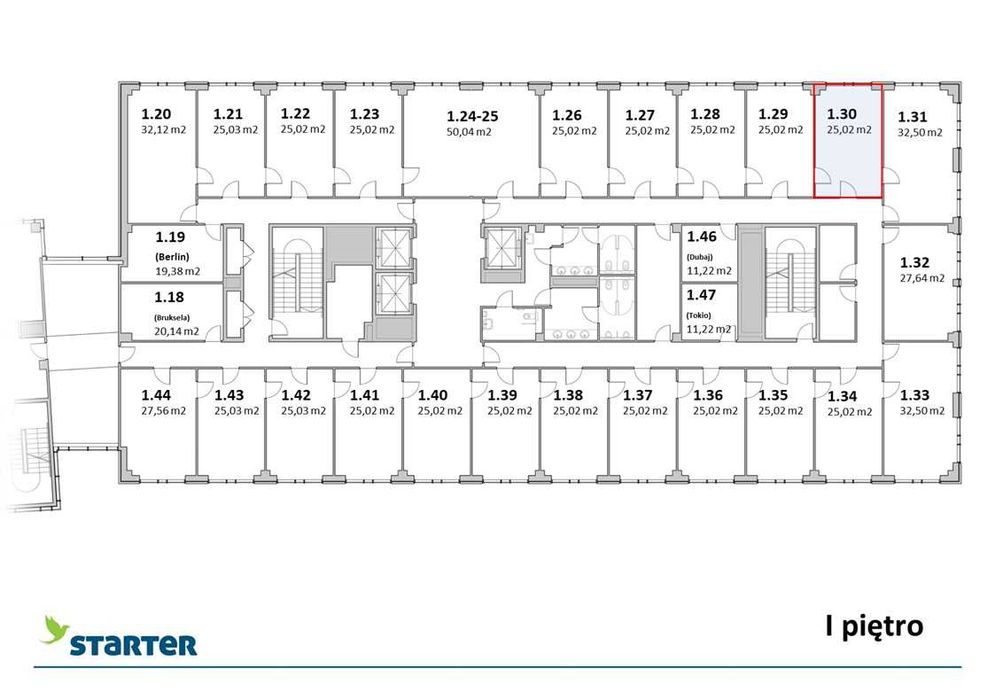 Lokal biurowy BIURO 25,34 m2 - Gdańsk Oliwa / Przymorze
