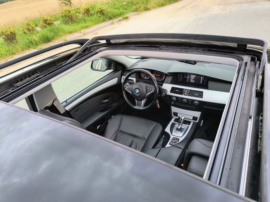 BMW 520d // 163 km // Panorama // Automat // Skóry //  Zamiana