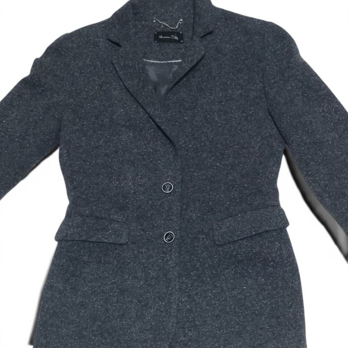 Твідовий піджак Massimo Dutti 36/S жіночий вовна+шовк
