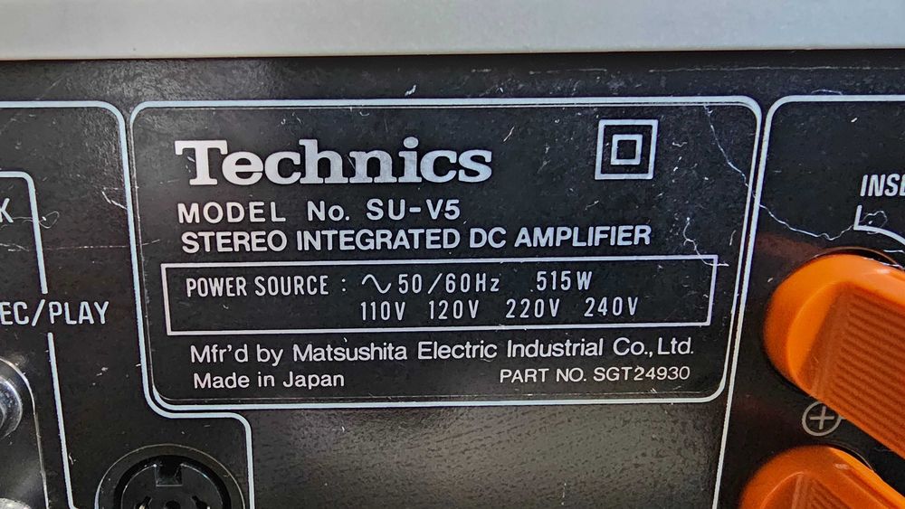усилитель Technics SU-V5