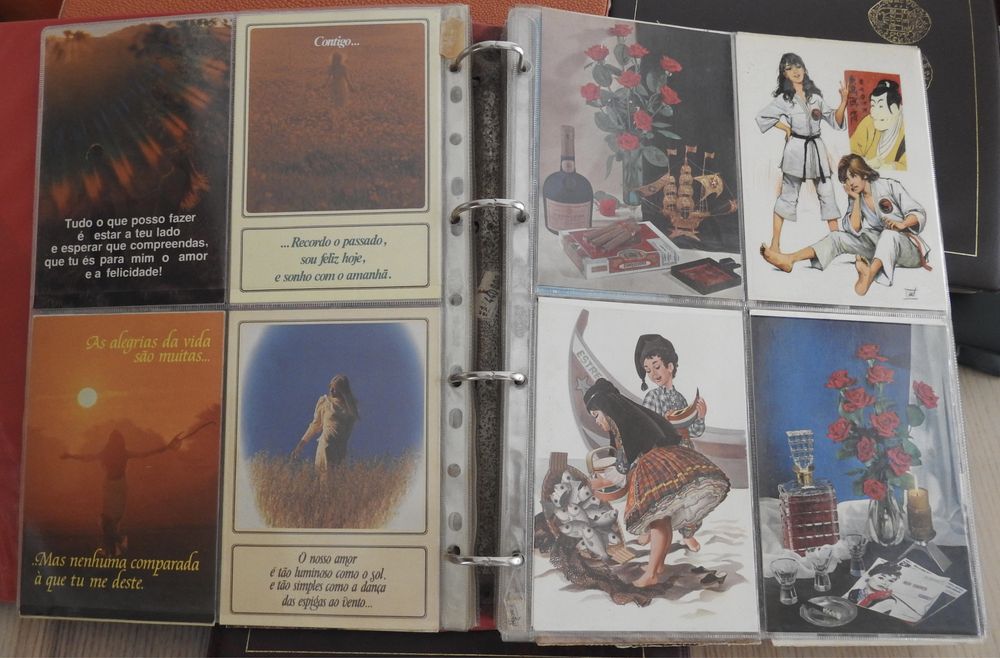 Postais antigos + arquivo - Coleção Vintage