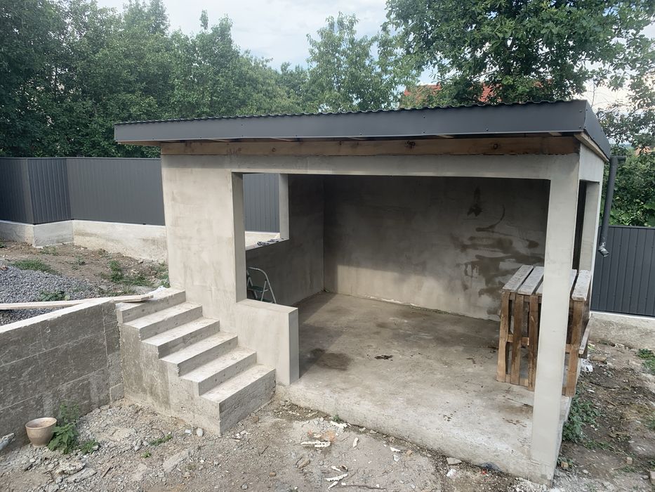 Штукатурка, бетонні роботи, кладка.