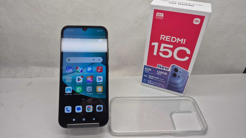 Redmi 15C 4/128 GB 6.9" 120Hz 6000 mAh Orange; Komis Jasło Igielna