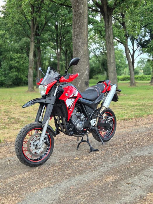 Yamaha XT660X 2005 A2, WIDEO, supermoto, motocykl, enduro, zadbany XTR