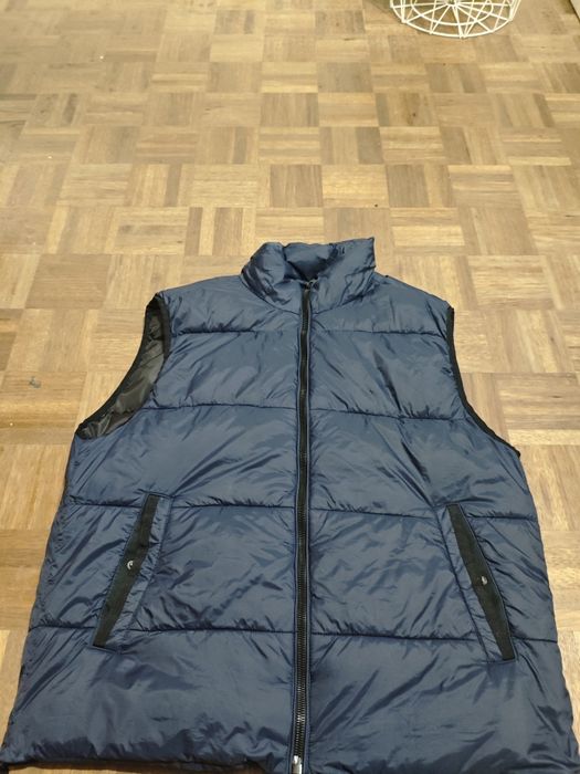 Colete Zara AZUL marinho