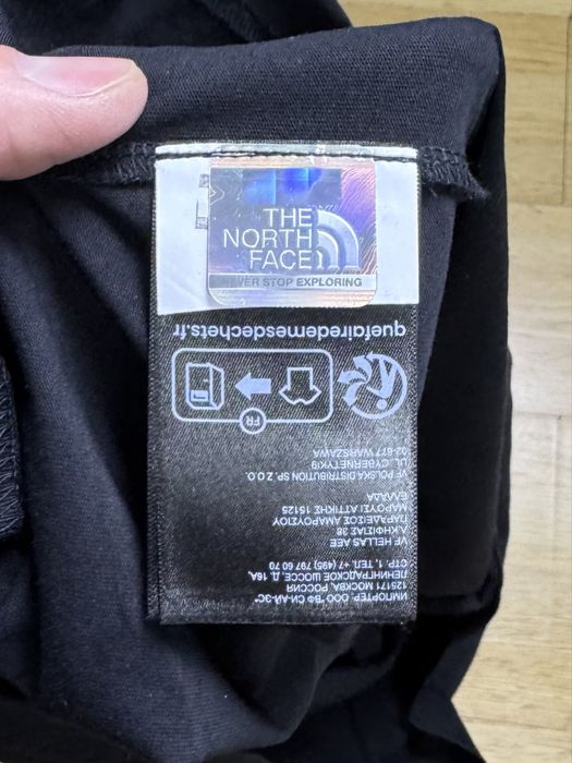 The North Face футболка 2XL размер трекинговая черная