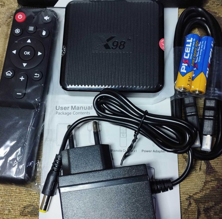 Смарт Бокс ТВ приставка Android 11 Smart BOX X98Q