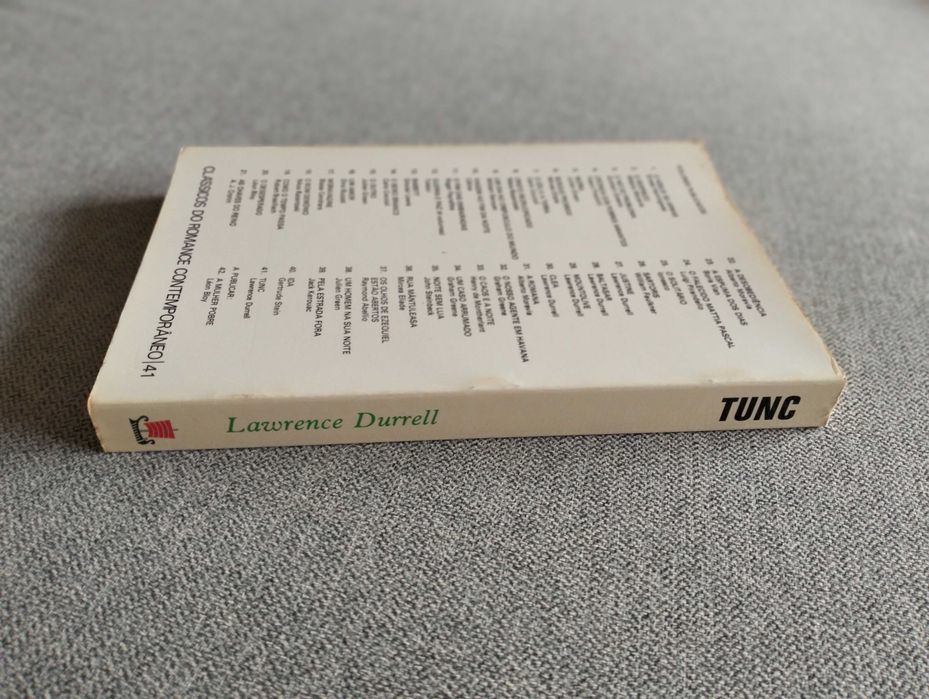 Livro "Tunc" de Lawrence Durrell