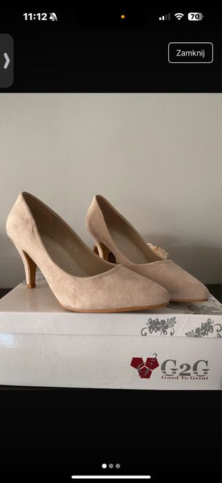 pudrowo-rozowe szpilki