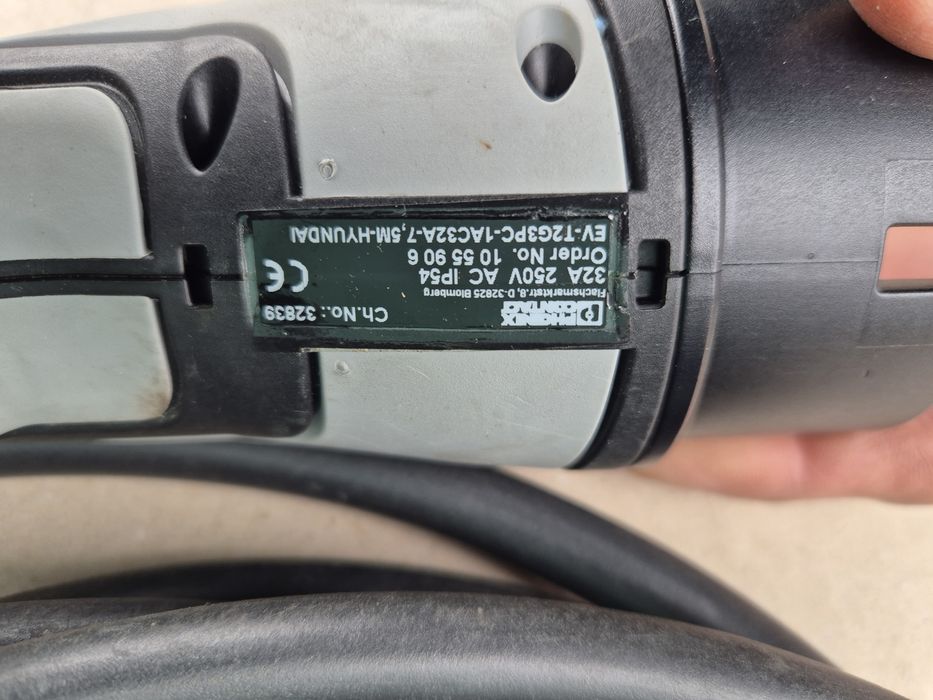 Зарядний кабель Type 2 кабель зарядки Hyundai  32A