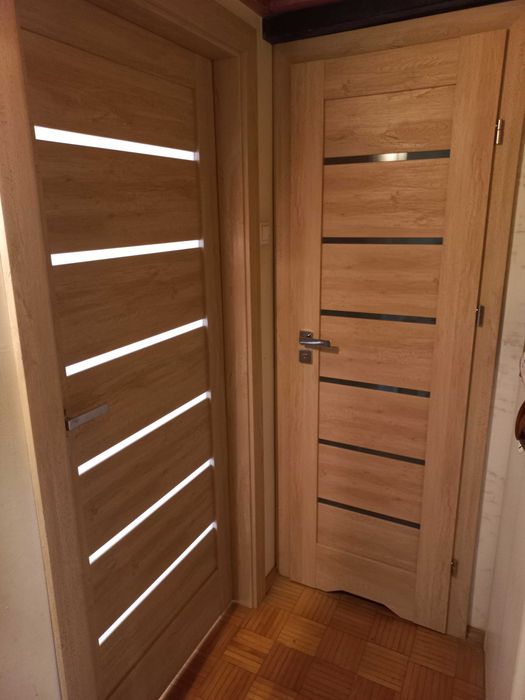 5szt. Drzwi Porta Verte Buk Skandynawski 90, 80 + 2 ościeżnice Nowe