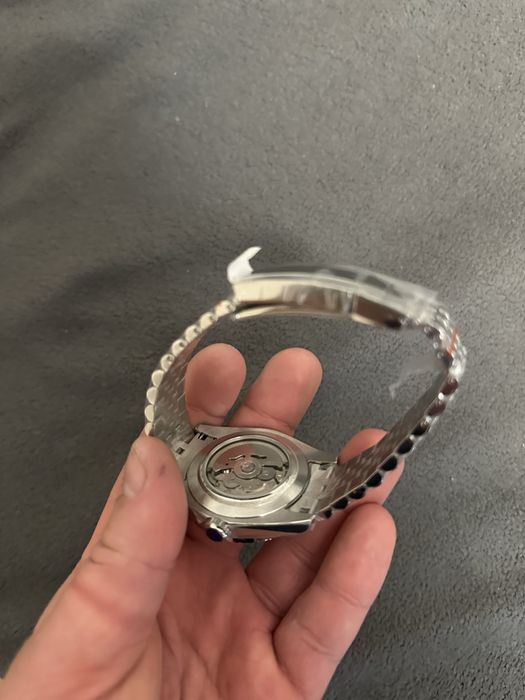 Zegarek automatyczny Seiko mod datejust arabic biały tejstura nh35