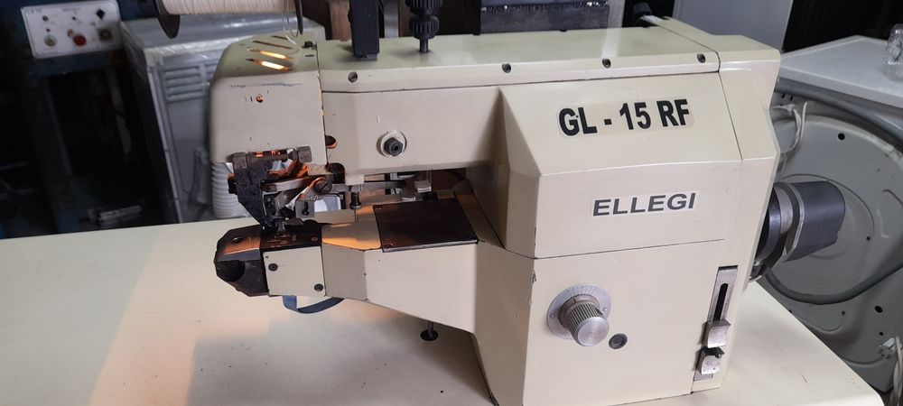 Máquina de orlar pele