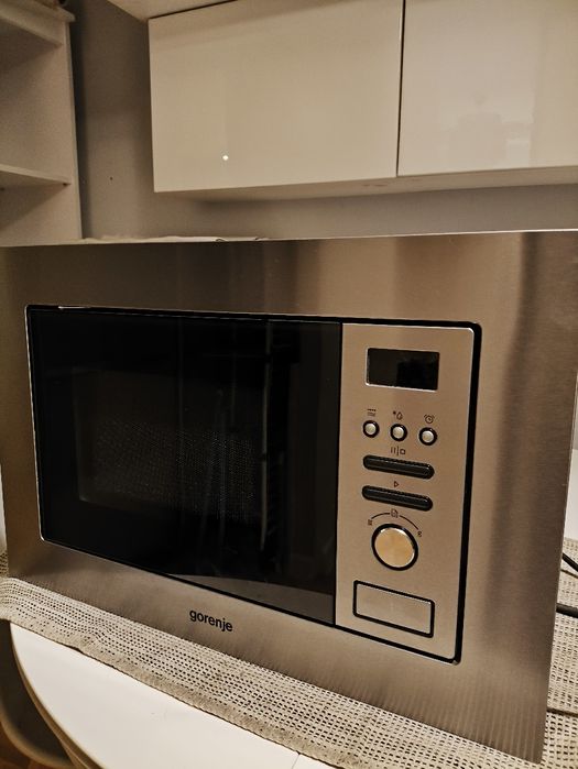 Mikrofalówka,mikrofala używana do zabudowy gorenje