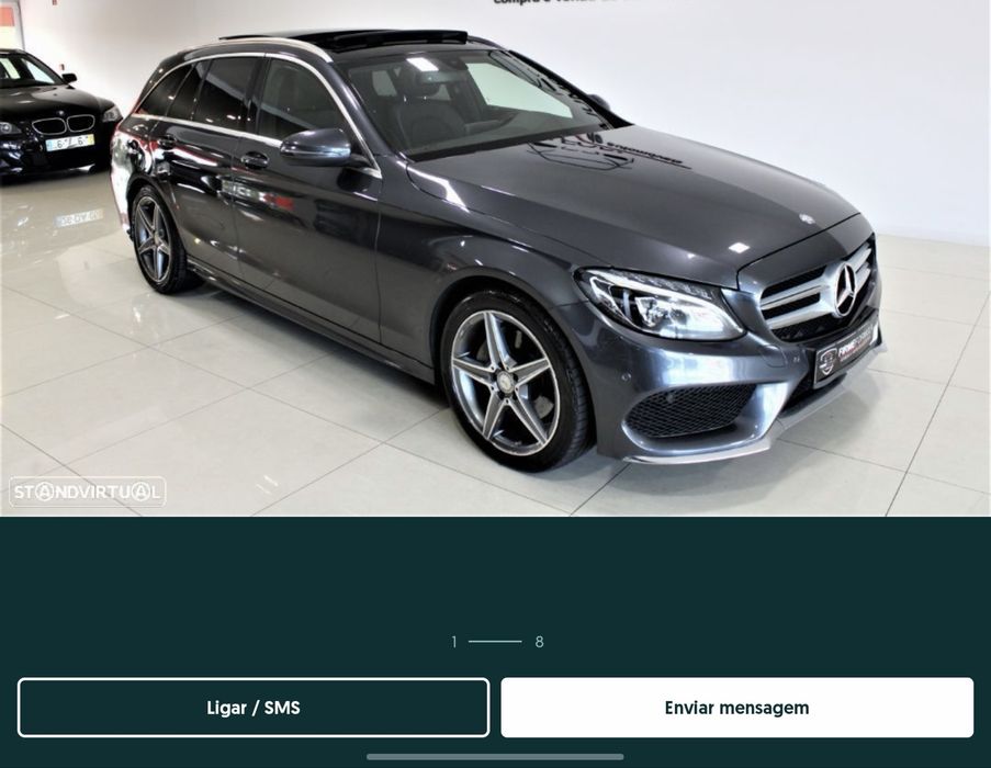 Mercedes C220 Pack AMG como nova
