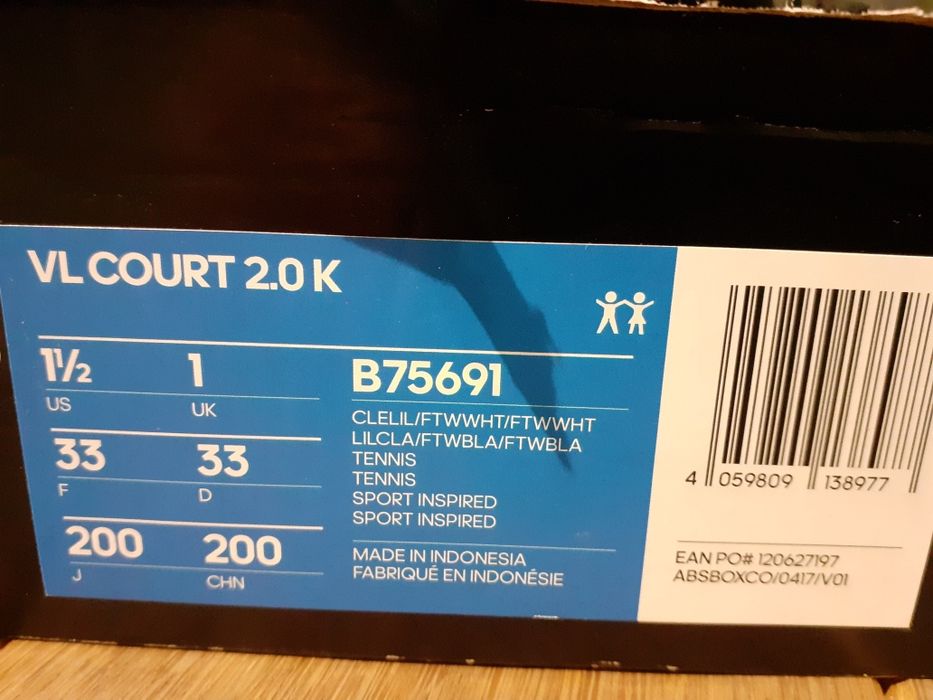 Buciki Adidas rozm.33
