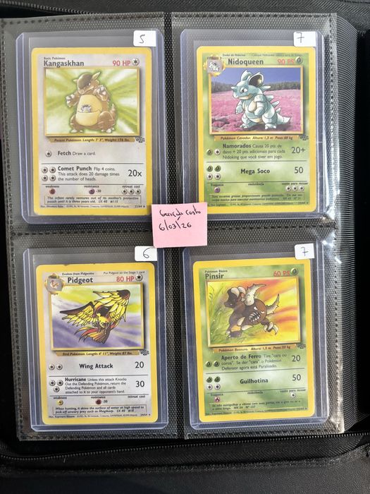 Cartas Pokemon Jungle