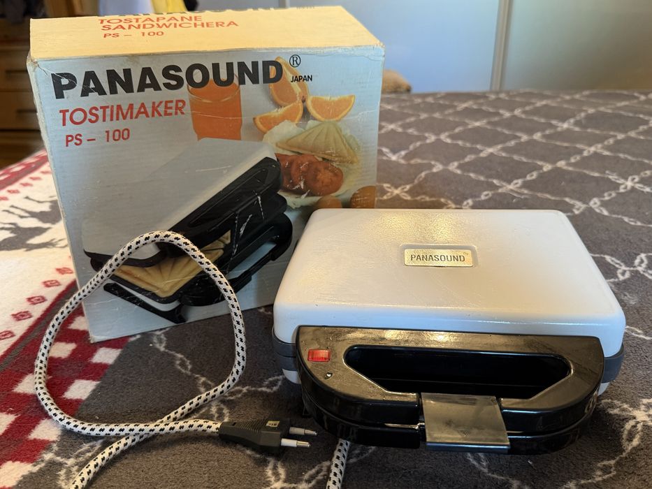 Бутербродниця Panasound Tostimaker PS-100 — ретро, японський дизайн