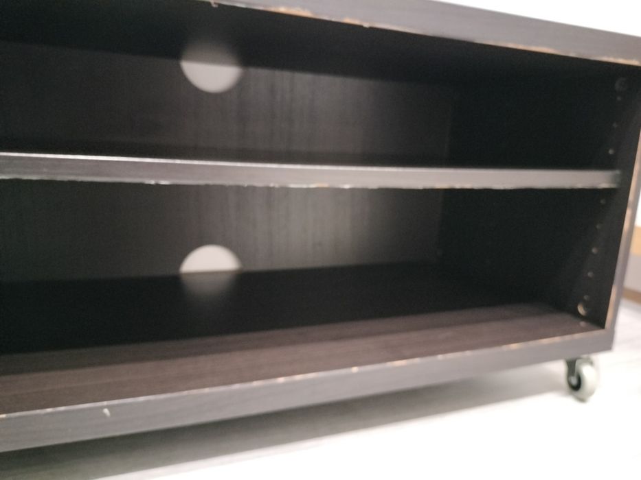 Móvel TV IKEA castanho-preto