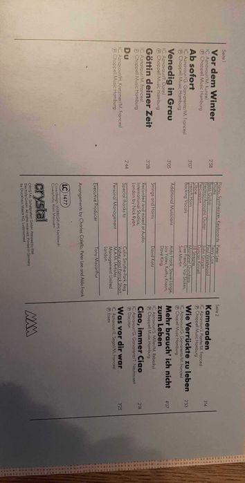 Charles Aznavour “Vor Dem Winter” - płyta winylowa