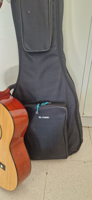 Guitarra clássica Tenson e saco