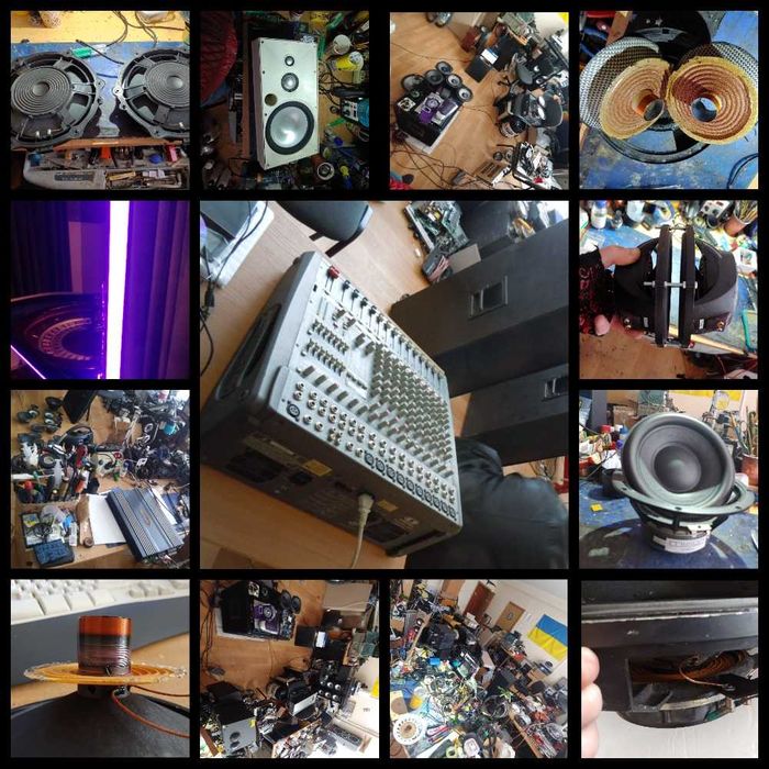 Ремонт динамиков, штатных АВТО динаміків, Усилителей, Сабвуферов