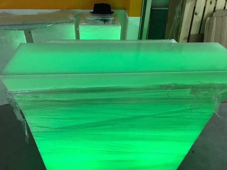 Balcão led rgb multicolor