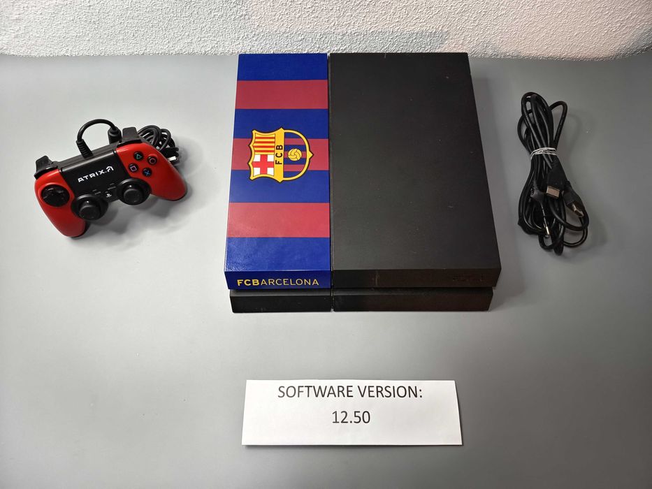 PlayStation 4 (Software 12.50) Barcelona Edition