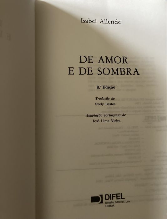 Livros da Isabel Allende