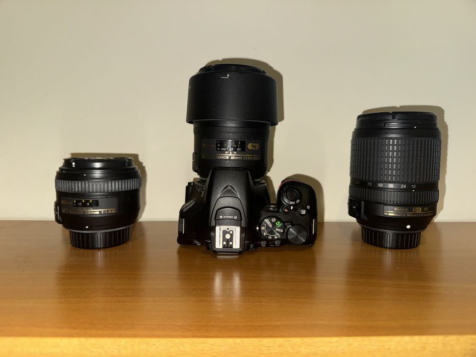Nikon 5600 + Lentes