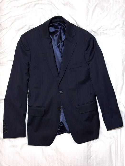 Garnitur LAVARD, 3 Koszule, Krawat - zestaw. Wełna klasa 110, jedwab