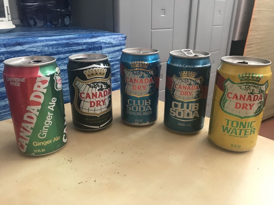 Latas antigas