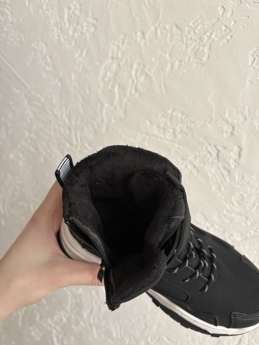 Черевики демісезонні для хлопчика чорні на весну 27 28 29 30 31 розмір