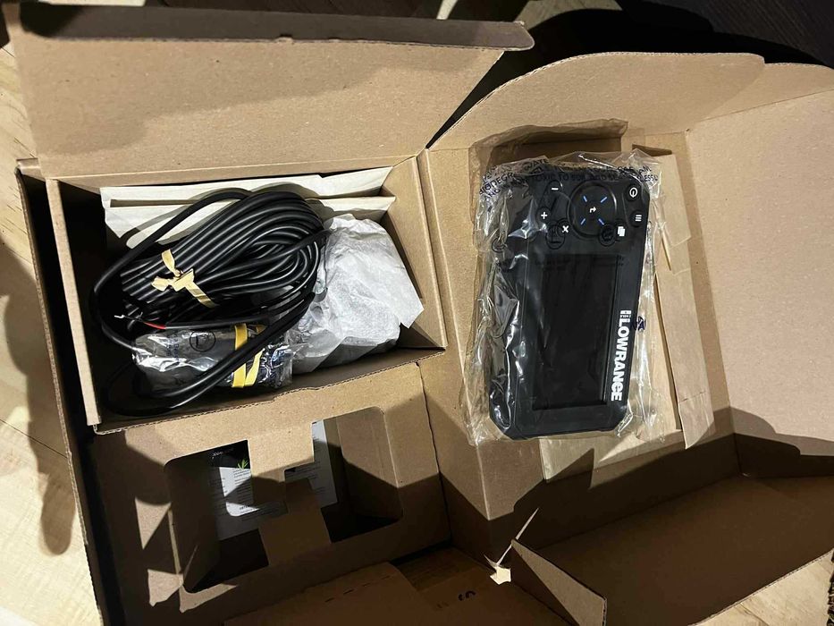Echosonda LOWRANCE EAGLE 4X  Nowa zestaw