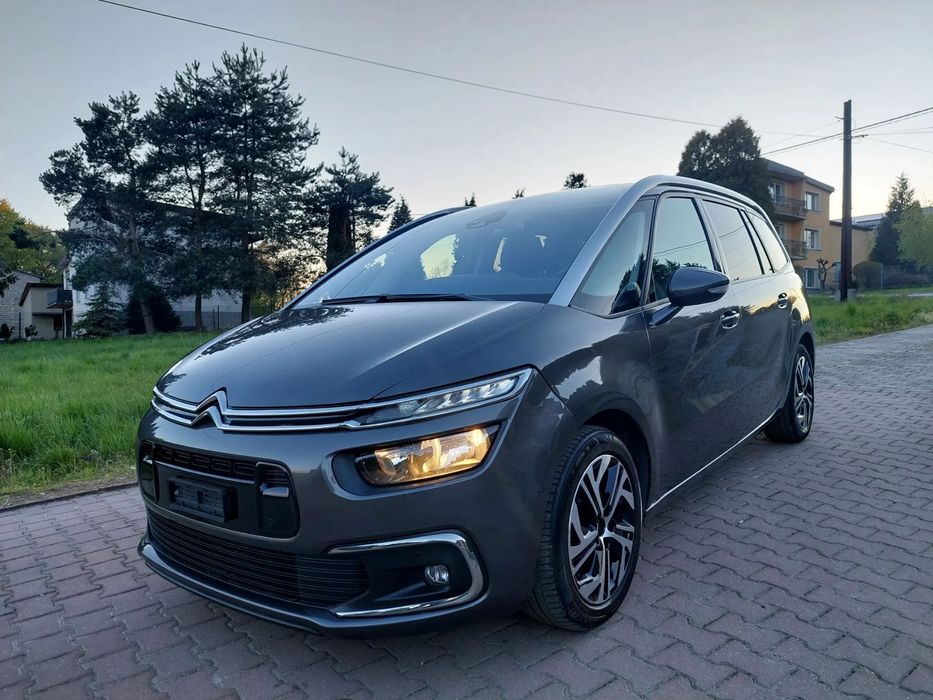 Citroën C4 SpaceTourer Szwajcaria, 7os, automat, serwis, masaże