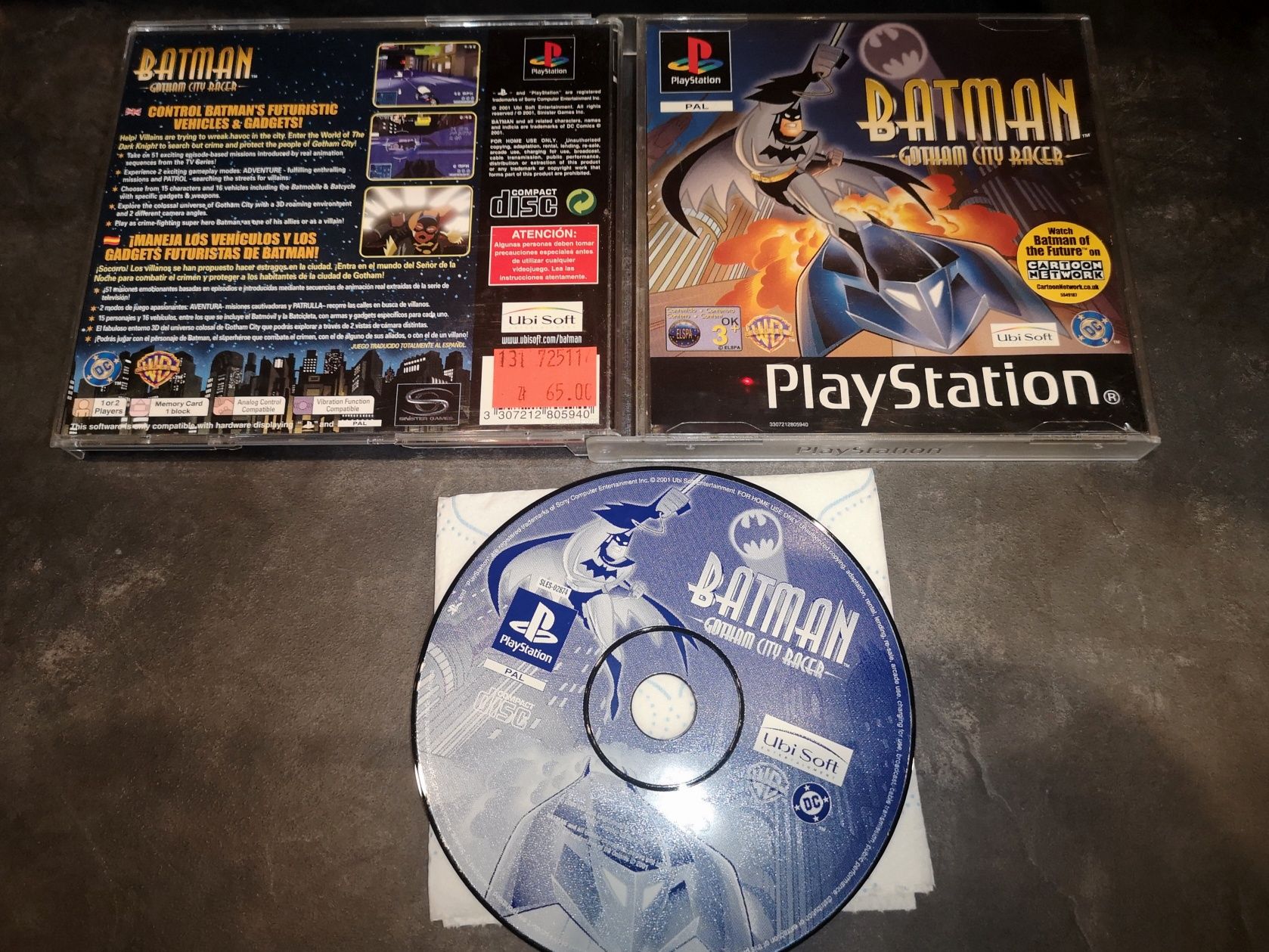 Batman Gotham City Racer gra PSX PS1 Retro (sklep kioskzgrami) Warszawa  Ursus • 