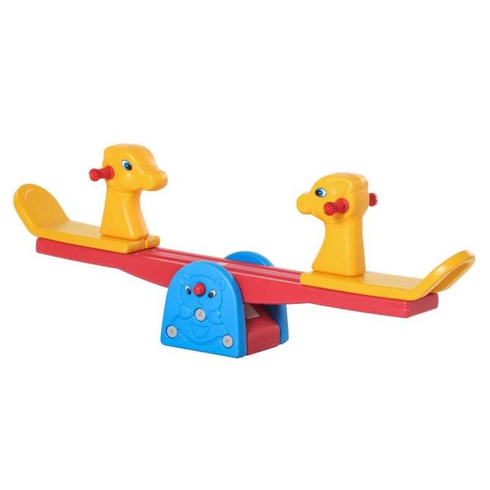 Baloiço Infantil em Forma de Girafa para Interior e Exterior (NOVO)