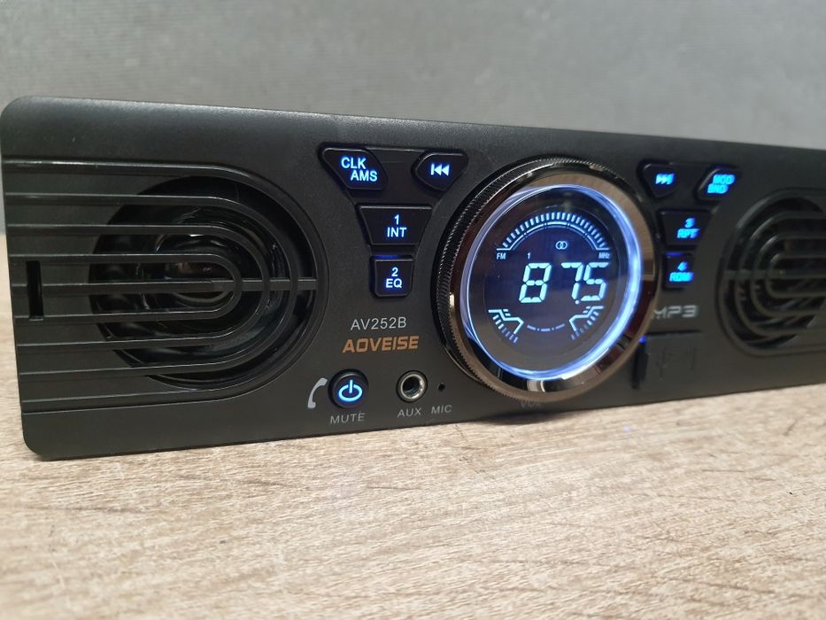 Radio z głośnikami, samochód koparka ciągnik z Bluetooth, USB, AUX